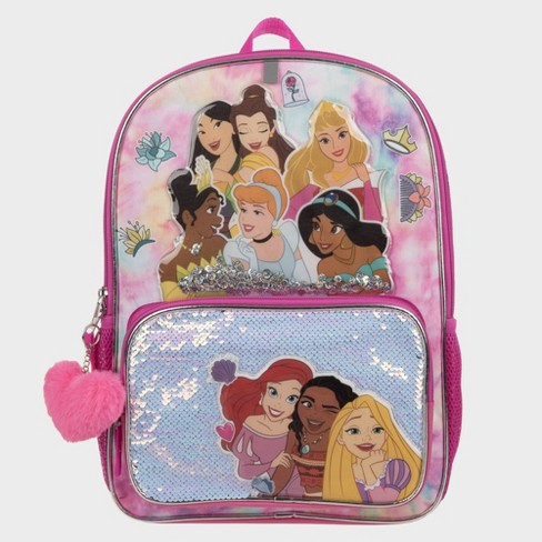 Disney Princess Little Girls Kids Small Backpack Toddler Preschool Pink  Bookbag