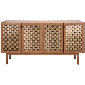 Piran 4 Door 2 Shelf Media Stand - MED9611 - Safavieh - 1 of 4