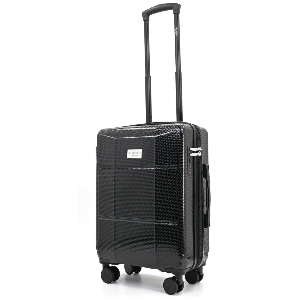Isaac Mizrahi Aero 3-Piece Expandable Hardside Lightweight Luggage Set with 360 Spinner Wheels & Combo Lock - thumbnail 8