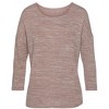 Women's Mottled Long Sleeve Top - LASCANA - 3 of 4