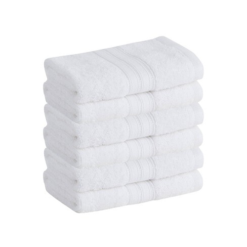 6pk Washcloth Set White - Room Essentials™ : Target