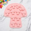 Unique Bargains Chocolate Mould 12-Cavity Mushroom Candy Mould Hand Wash 7.05"x6.38"x0.63" 1 Pc - 2 of 4