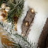 21"H Sullivans Christmas Rustic Gray Santa Figurine Indoor Christmas Decor - 2 of 3