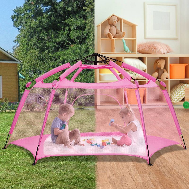 7' Portable Foldable Playpen Tent – Alvantor, 6 of 11