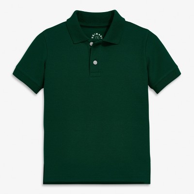 Primary Kids Short Sleeve Pique Polo