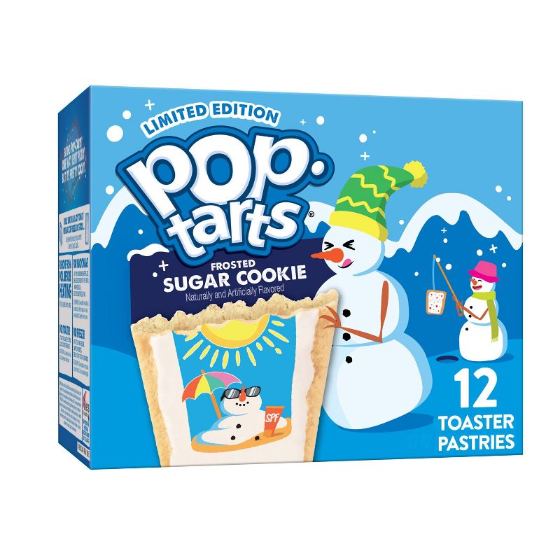 Pop-Tarts Frosted Sugar Cookie Pastries - 12ct / 20.3oz, 1 of 11