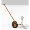 29 Inch Heavy Duty Wheeled Snow Shovel with Adjustable 5-Position Handle and Multi-Angle Carbon Steel Blade - 2 of 4