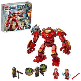 LEGO Marvel Avengers Iron Man Hulkbuster Versus A.I.M. Agent Superhero Playset 76164