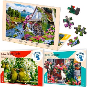QUOKKA 63 - 100 Pieces Dementia Jigsaw Puzzles for Elderly - Activities Games for Seniors - 1 of 4