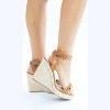 Women's Evelyn Wedge Sandal - La Shoe King US8 - 4 of 4