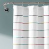Ombre Striped Yarn Dyed Cotton Shower Curtain - Lush Décor - 3 of 4