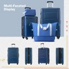 Lycvki 2 Piece 20in+24in Luggage Set with Bags and Expanable Spinner Wheels with TSA Lock - 2 of 4