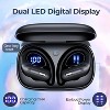 OFNEX Wireless Earbuds Bluetooth 5.3 Headphones 90 Hrs Playtime Ear buds with Wireless Charging Case Power Display Over-ear Earphones - 2 of 4