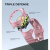 Dexnor for Samsung Galaxy Watch 6 Classic Band [47mm] [43mm],Galaxy Watch 6 Band [40mm] [44mm],[Raised Bezel & Snap-on] Rugged Shockproof Case - 3 of 3