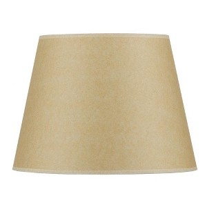 Cal Lighting Round Hardback Leatherette Shade - 1 of 4