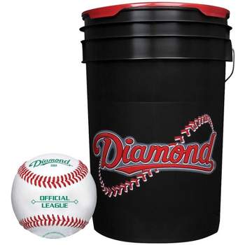 Diamond Bucket with DBP Baseballs (30 Balls)
