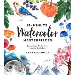 Watercolor With Me In The Forest By Dana Fox Paperback Target