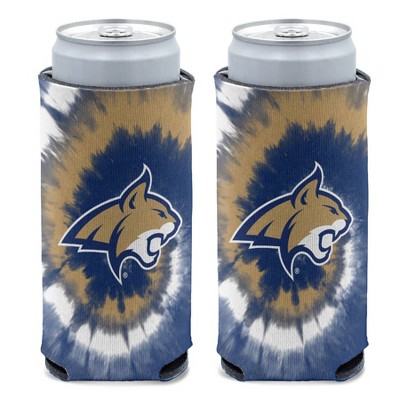 NCAA Montana State Bobcats Tie-Dye Slim Can Cooler