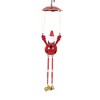 Ganz 12.0 Inch Holiday Parachuting Ornament Dangling Legs Tree Ornaments - 2 of 3
