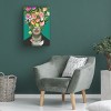 Canvas Wall Art - Frida Floral Studio 'Floral Frida' Wall Art for Living Room, Bedroom, or Office Décor by Trademark Fine Art - 4 of 4