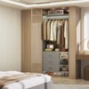 Besiost 30'' Closet Organizer with Wooden Drawers - 3 of 4