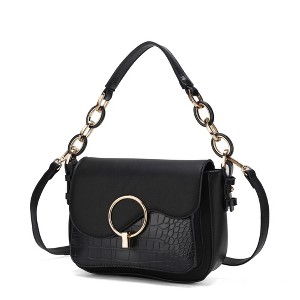 MKF Collection Fantasy Croc Vegan Leather Women's Shoulder Crossbody Bag by Mia K - 1 of 4