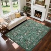 Floral Area Rugs for Living Room Washable Rugs - 3 of 4