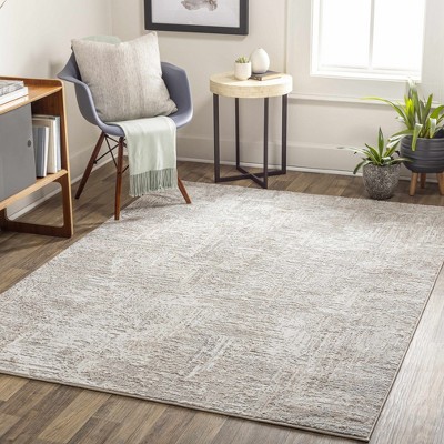 Hauteloom Rectangle Area Rug   Ivory