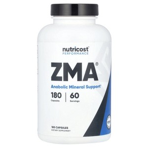 Nutricost Performance, ZMA®, 180 Capsules - 1 of 2