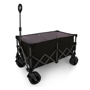 Oniva Wilderness All Terrain Outdoor Folding Wagon - Black/Gray - 1 of 4