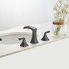 BWE 8 in. Widespread 2-Handle Waterfall Bathroom Sink Faucet in Polished Chrome - 4 of 4