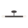 Livex Lighting Copenhagen 2 - Light Semi-Flush Mount in  Bronze - 4 of 4