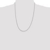 Black Bow Jewelry 1.25mm Sterling Silver Solid Round Box Chain Necklace - 2 of 4