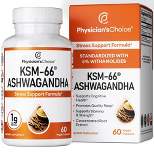 Physician's Choice Ashwagandha KSM-66 Vegan Capsules - 60ct