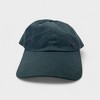 French Connection Unisex Classic Baseball Cap - Adjustable Strapback Hat with Embroidered Logo - Durable Cotton, Black - 3 of 4