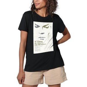 Women's Star Trek Tos Episode 60 Loose T-Shirt Black - 1 of 4