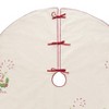 C&F Home Cardinal Cane Embroidered Christmas Tree Skirt - image 2 of 4