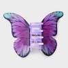 Acrylic Butterfly Claw Hair Clip - Wild Fable™ Purple: Fashion Styling, All Hair Types, 15+ Age - 2 of 3