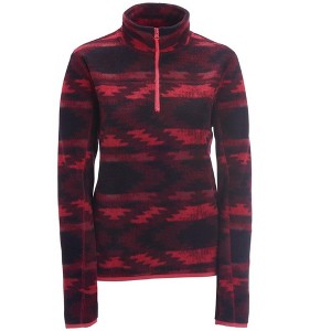 Aeropostale Womens Printed 1/4 Fleece Jacket - 1 of 1