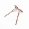 Anna-Kaci Long Ribbon Bow Hair Clip with Sleek Streamer Tails and Elegant Minimalist Design - 2 of 4