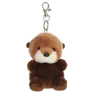 Aurora Mini Selena Sea Otter Palm Pals Adorable Clip-On Brown 4