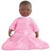 Kaplan Early Learning Soft Body 16" Doll with Blanket - Pink Outfit - 3 of 3