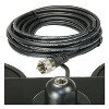 Tram® 5-Inch Tri-Magnet CB Antenna Mount with Rubber Boots and 18-Foot RG58A/U Coaxial Cable in Black - 3 of 4
