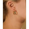 SHINE by Sterling Forever Claire Twist Hoop Earrings - 2 of 4