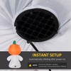 NAYSAYE Party Decoration and Accessories Inflatable Halloween Pumpkin Figure for Outdoor Use, Orange, 47.25"*34.75"*70.75" - 4 of 4
