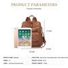 Backpack Purse for Womens Waterproof PU Leather Backpacks - 2 of 4