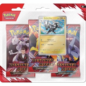 Pokemon TCG: Scarlet & Violet - Destined Rivals 3-Pack Blister