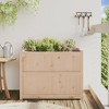 vidaXL Garden Planter 35.4"x19.7"x27.6" Solid Wood Pine - 3 of 4
