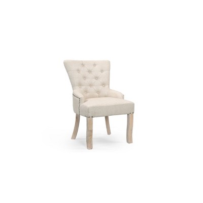 Taran Designs,Torrence Upholstered Solid Wood Armchair