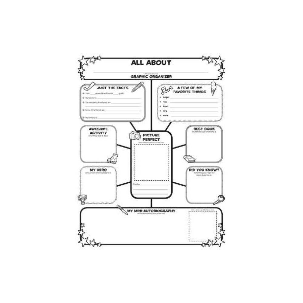 ISBN 9780545015370 product image for Graphic Organizer Posters: All-About-Me Web: Grades 3-6 - by Scholastic | upcitemdb.com